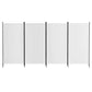 Artiss 4 Panel Room Divider Screen 345x180cm Fabric White