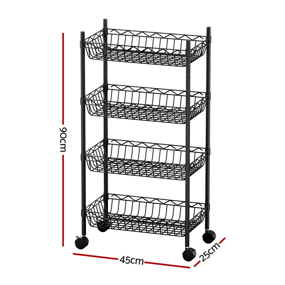 Artiss 4-Tier Shelving Unit Adjustable Garage Storage