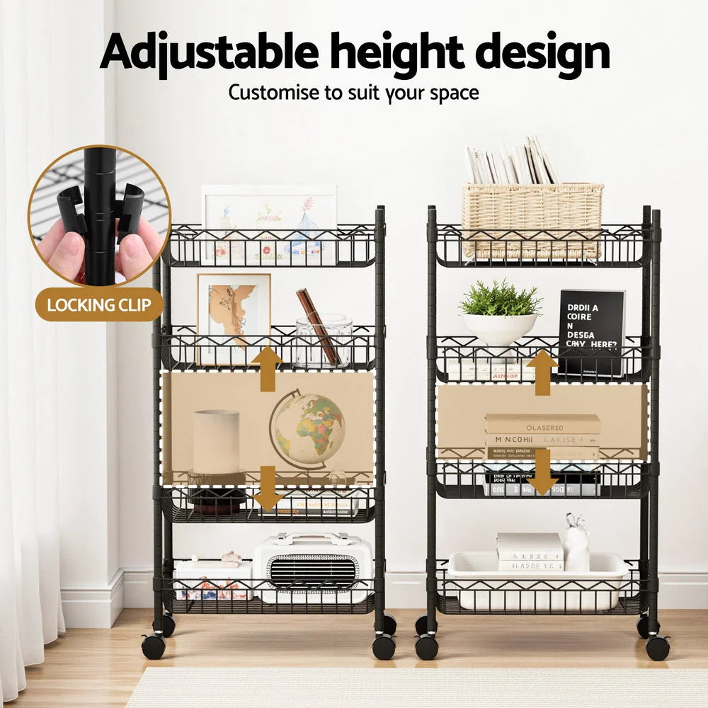 Artiss 4-Tier Shelving Unit Adjustable Garage Storage