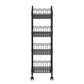 Rack with tier storage shelving unit adjustable