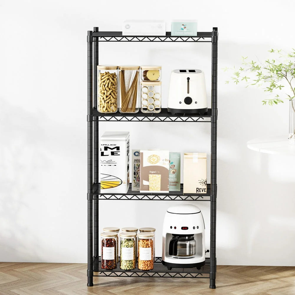 Four Tier Shelving Unit Adjustable Garage