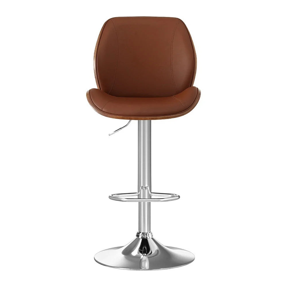 Artiss 4X Bar Stools Bentwood Adjustable Kitchen Counter