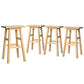 Table with 4x bar stools kitchen