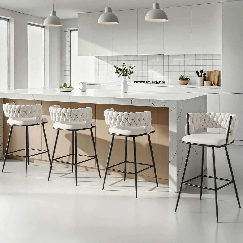 Artiss 4x Bar Stools Kitchen Dining Chair Counter Stool