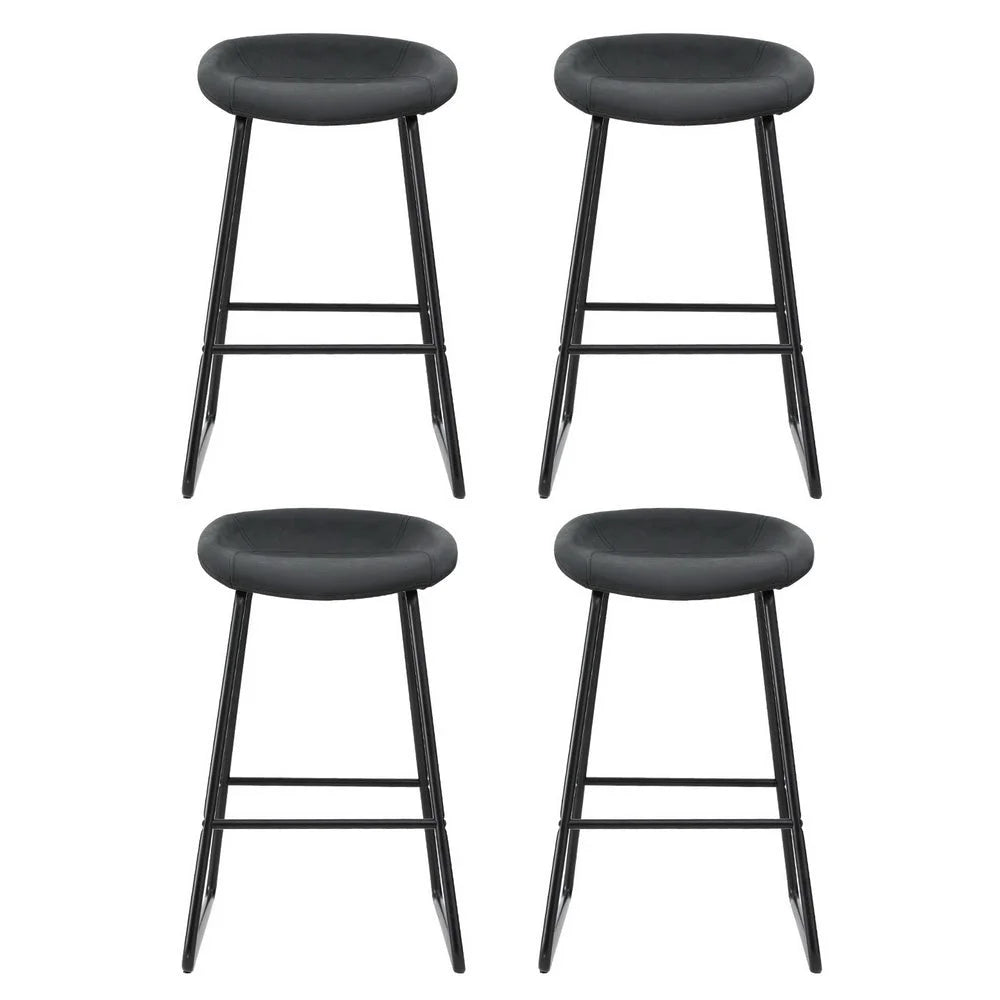 Artiss 4x Bar Stools Kitchen Dining Chairs Counter Stool PU