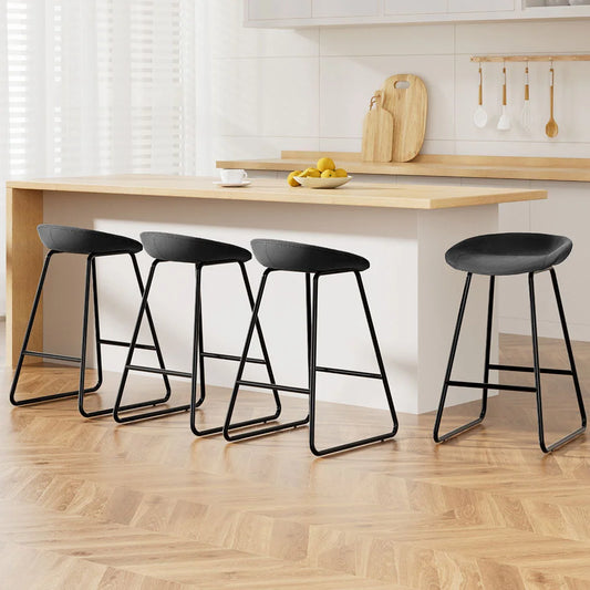 Artiss 4x Bar Stools Kitchen Dining Chairs Counter Stool PU