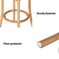 Artiss 4x Bar Stoosl Rattan Seat Wooden - Furniture > Bar