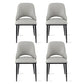Artiss 4x Dining Chairs Hollow PU Leather Kitchen Lounge