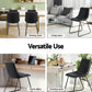 Artiss 4x Dining Chairs Retro PU Leather Kitchen Lounge Cafe Accent Chair