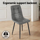 Artiss 4x Dining Chairs Retro PU Leather Kitchen Lounge