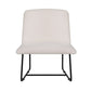 Chair with accent armchair cross leg household