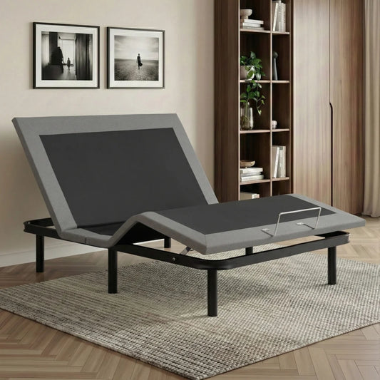 Artiss Adjustable Bed Frame Double Size Electric Bed Base