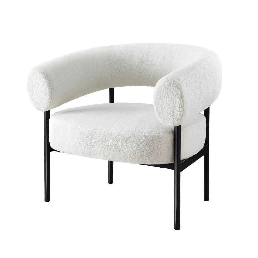 Chair with armchair accent seat and backrest