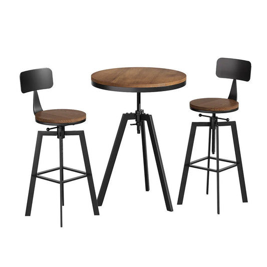 Bar Table and Stools Set Dining