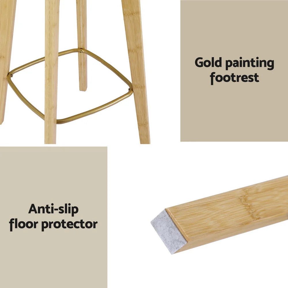 Artiss Bar Table and Stools Set Dining Desk Kitchen Chairs