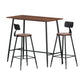 Bar Table and Stools Set Dining