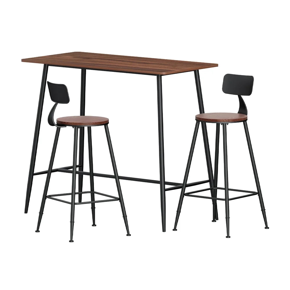 Bar Table and Stools Set Dining