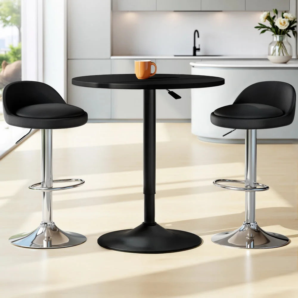 Artiss Bar Table and Stools Set Dining Desk Kitchen Chairs