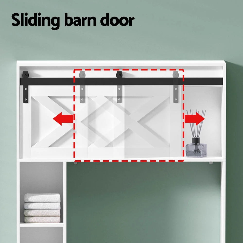Artiss Bathroom Cabinet Over the Toilet Storage Organiser