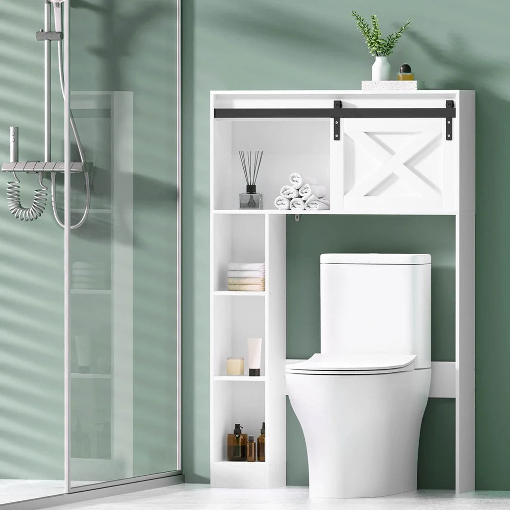 Artiss Bathroom Cabinet Over the Toilet Storage Organiser