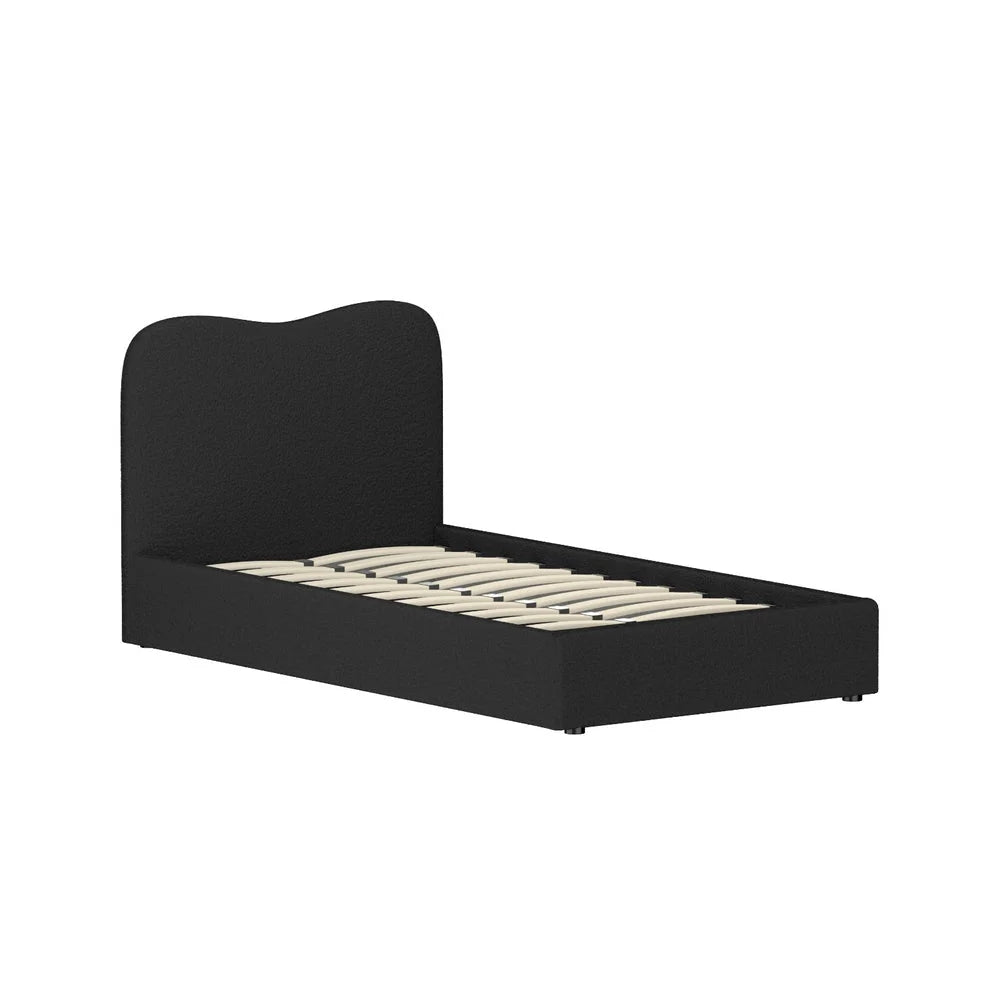 Artiss Bed Frame King Single Size Boucle DARA - Furniture >