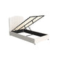 Bed Frame King Single Boucle Fion Size