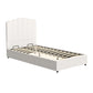 Boucle Fion Size Bed Frame King Single
