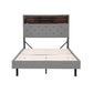 Bed Frame King Single Size LED Mattress Base