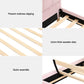 Artiss Bed Frame King Single Size Scallop-Shape Bedhead