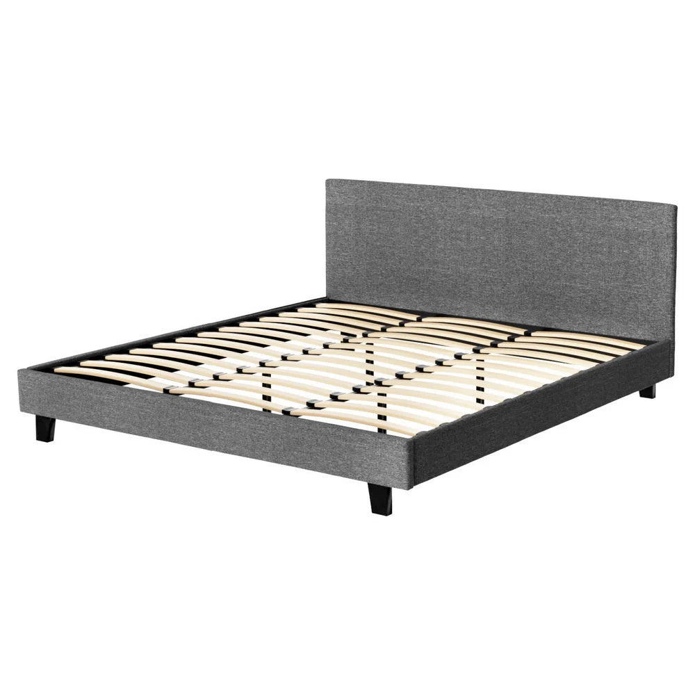 Bed frame with king size neo bedroom