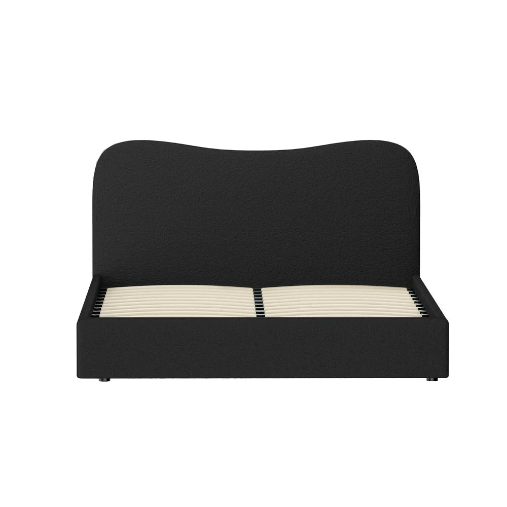 Artiss Bed Frame Queen Size Boucle DARA - Furniture >