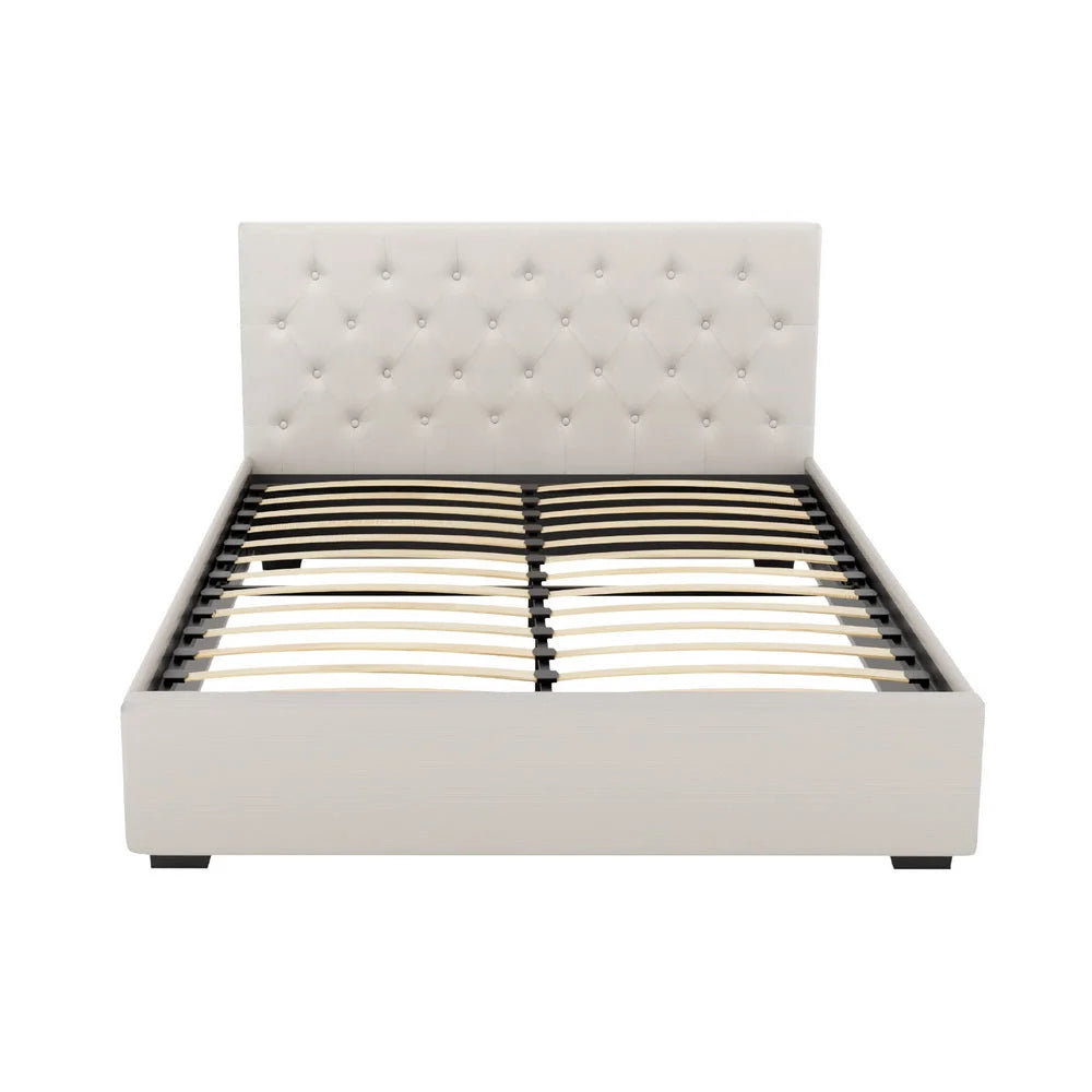 Bed Frame Queen Size Gas Lift