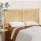 Artiss Bed Frame Queen Size with Rattan Headboard Wooden
