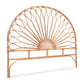 Bed headboard queen with material finish and practical fittings