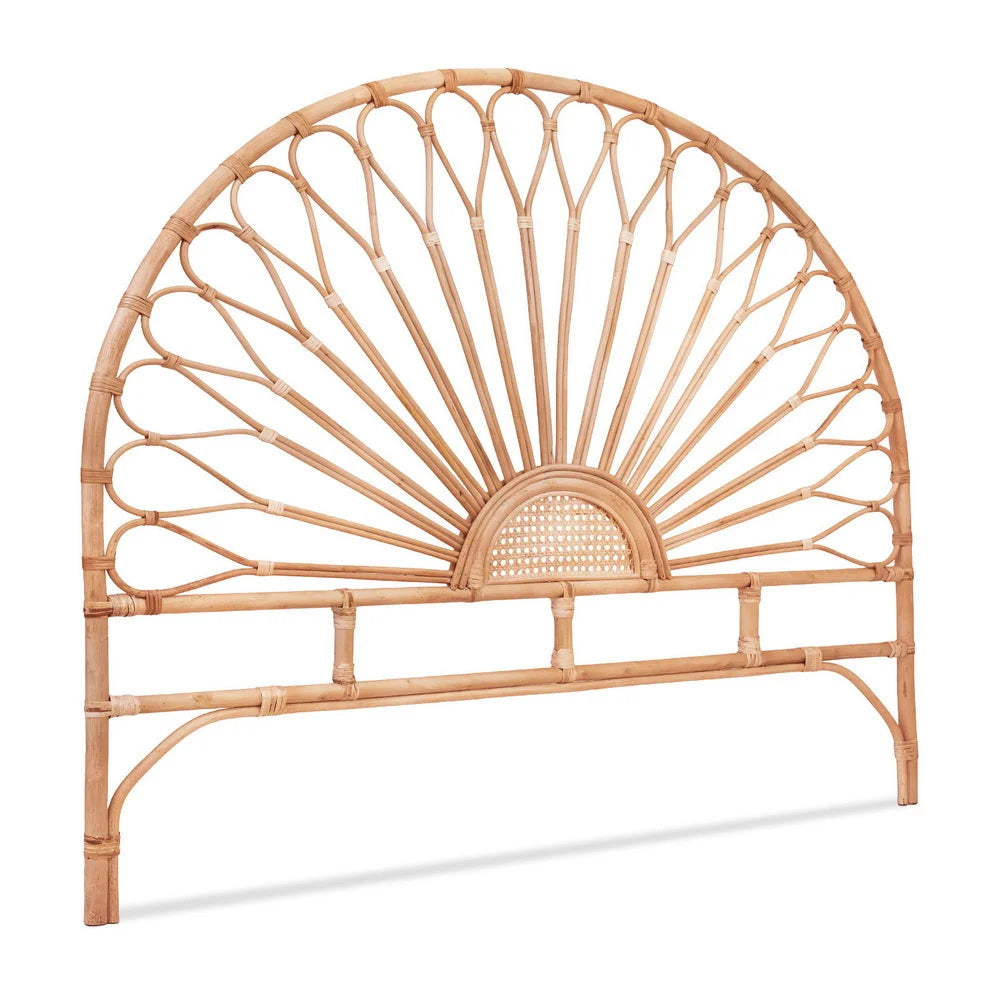 Bed headboard queen with material finish and practical fittings