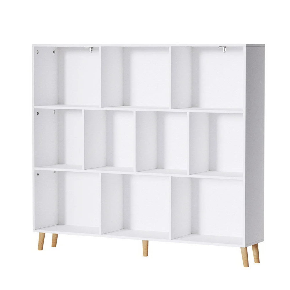 Bookshelf 3 Tiers 10 Cubes CORA