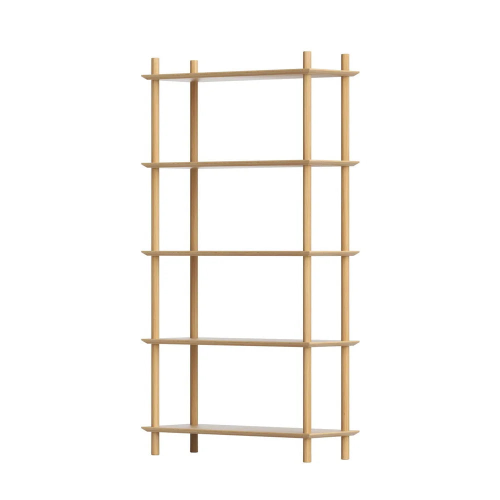 Artiss Bookshelf 5 Tiers Bookcase Display Shelves Wooden