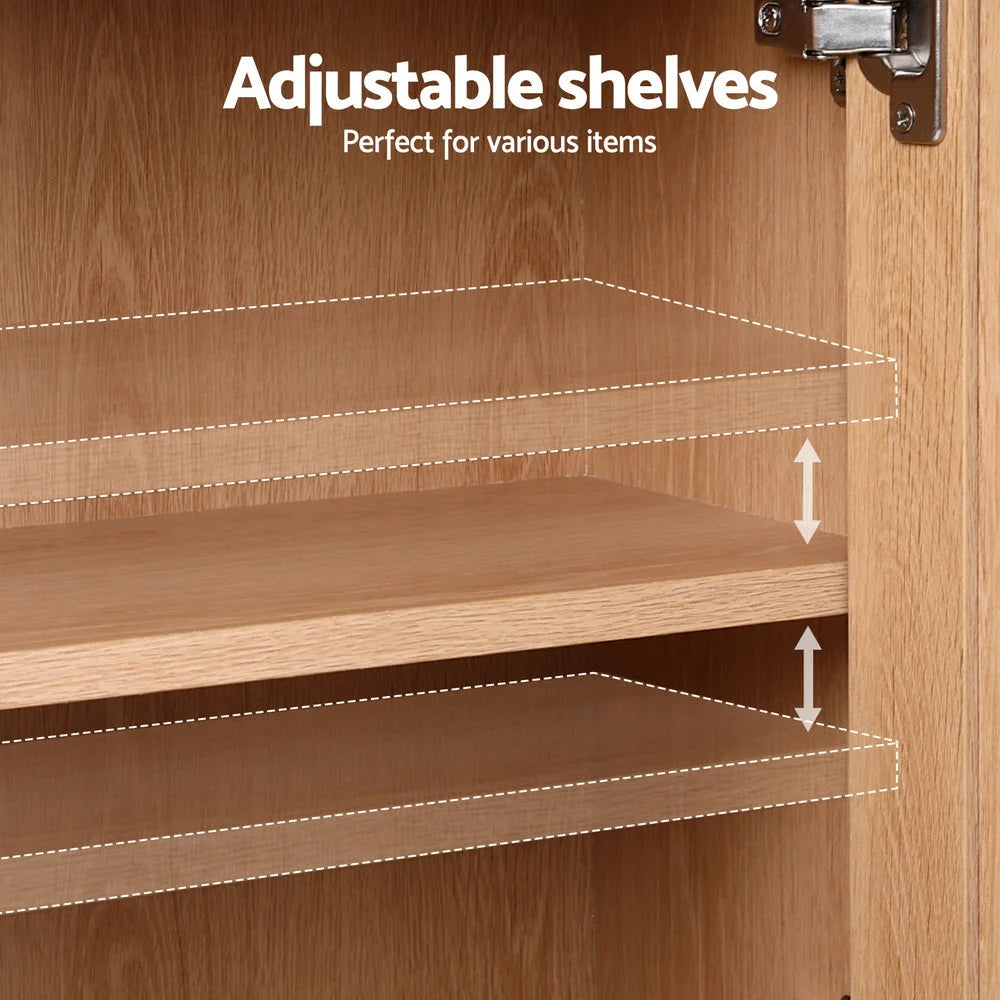 Artiss Buffet Sideboard Hutch Storage Cabinet Kitchen