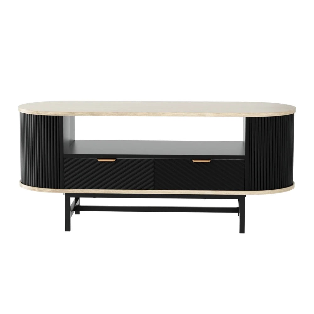Table with coffee drawer shelf living