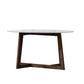 Coffee table oval marble table
