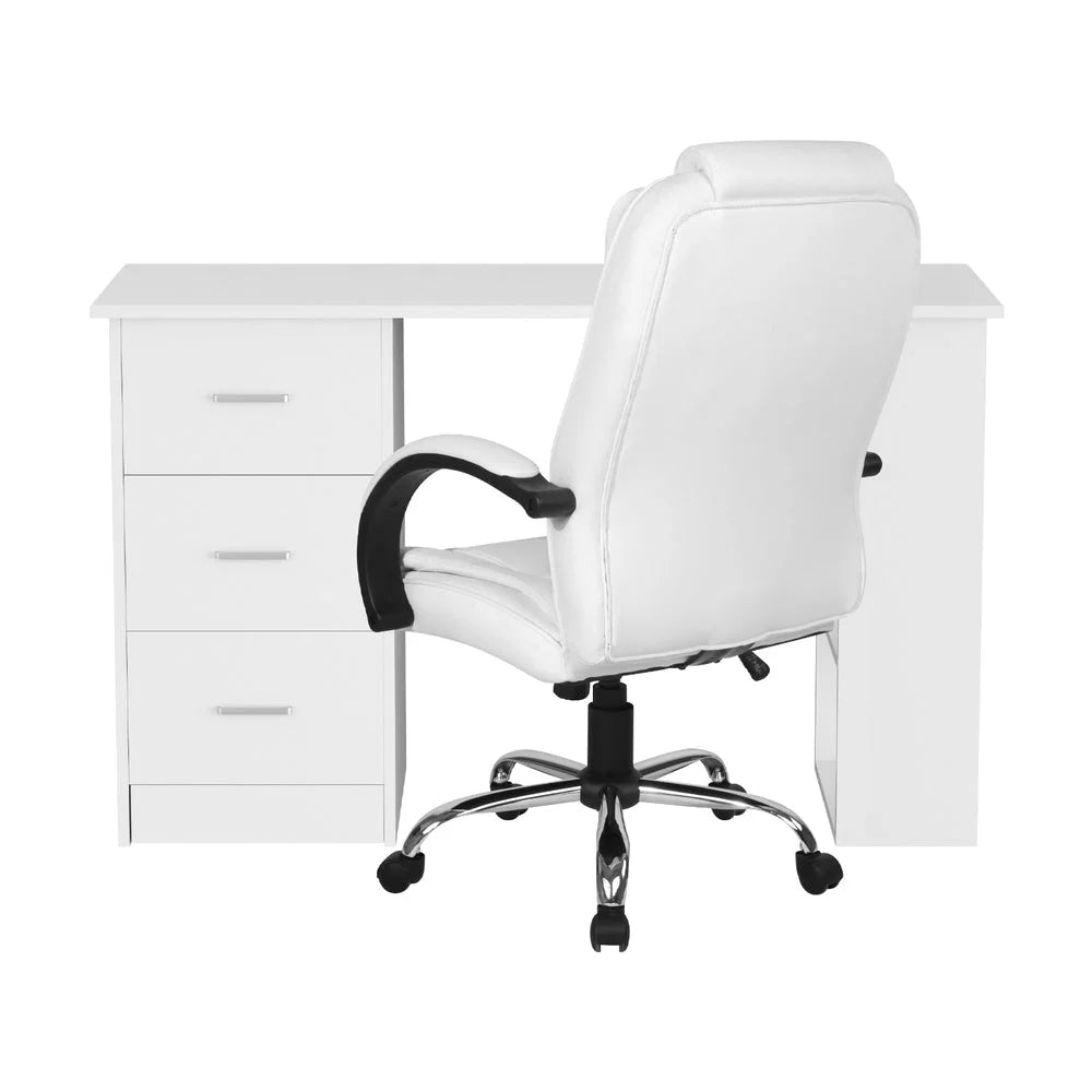Office chair with computer desk PU high
