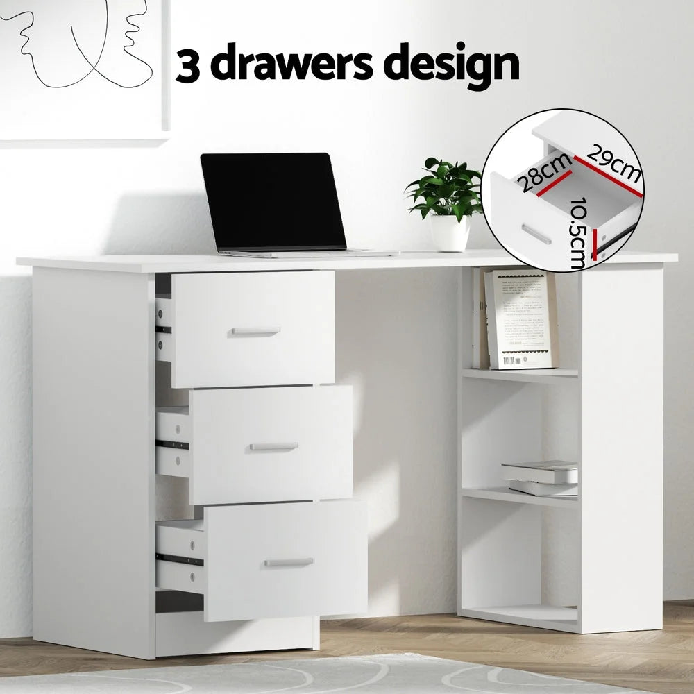 White home office chair