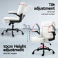 Artiss Computer Desk Executive Office Chairs Sets White shown for online product comparison