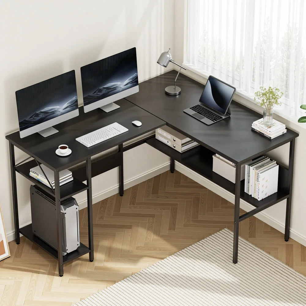 Artiss Computer Desk L shape Home Office Study Table Desks