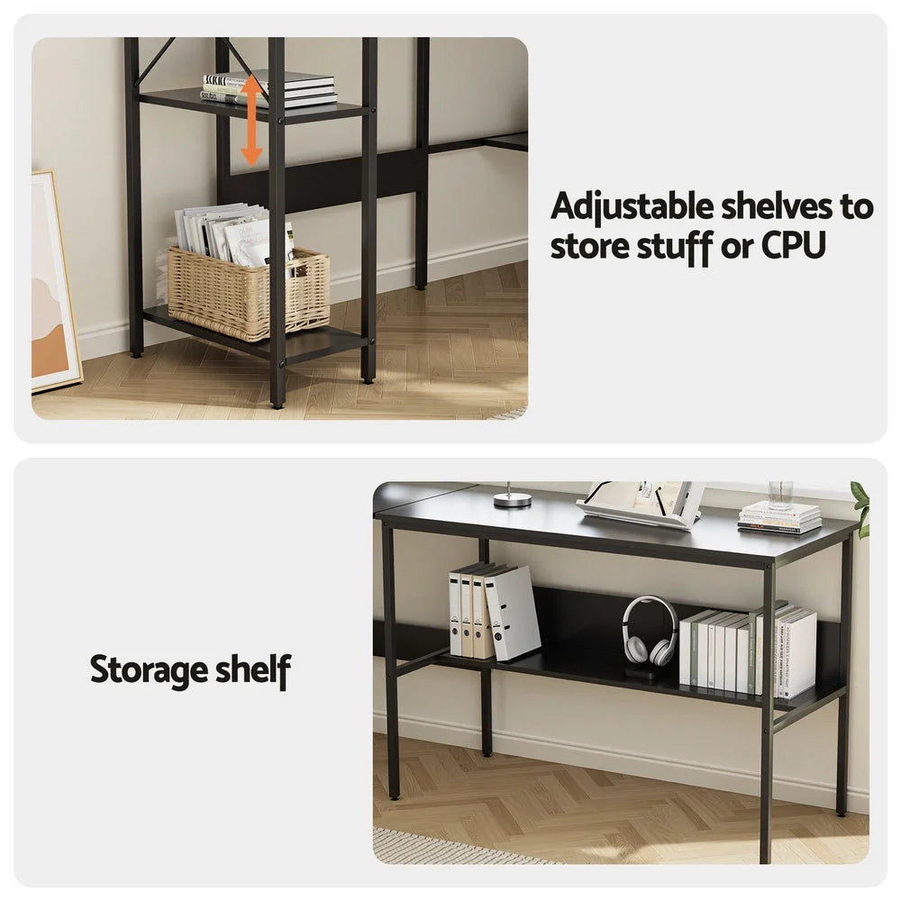 Artiss Computer Desk L shape Home Office Study Table Desks
