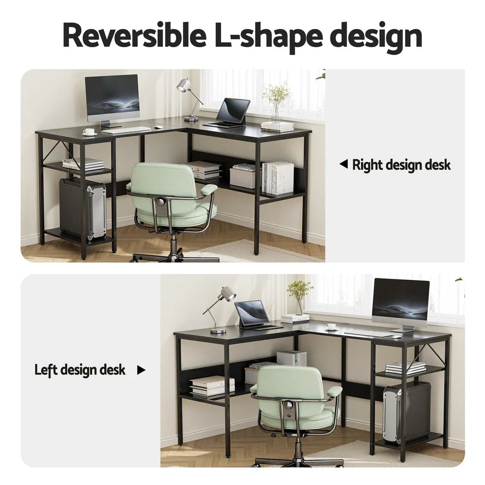 Artiss Computer Desk L shape Home Office Study Table Desks