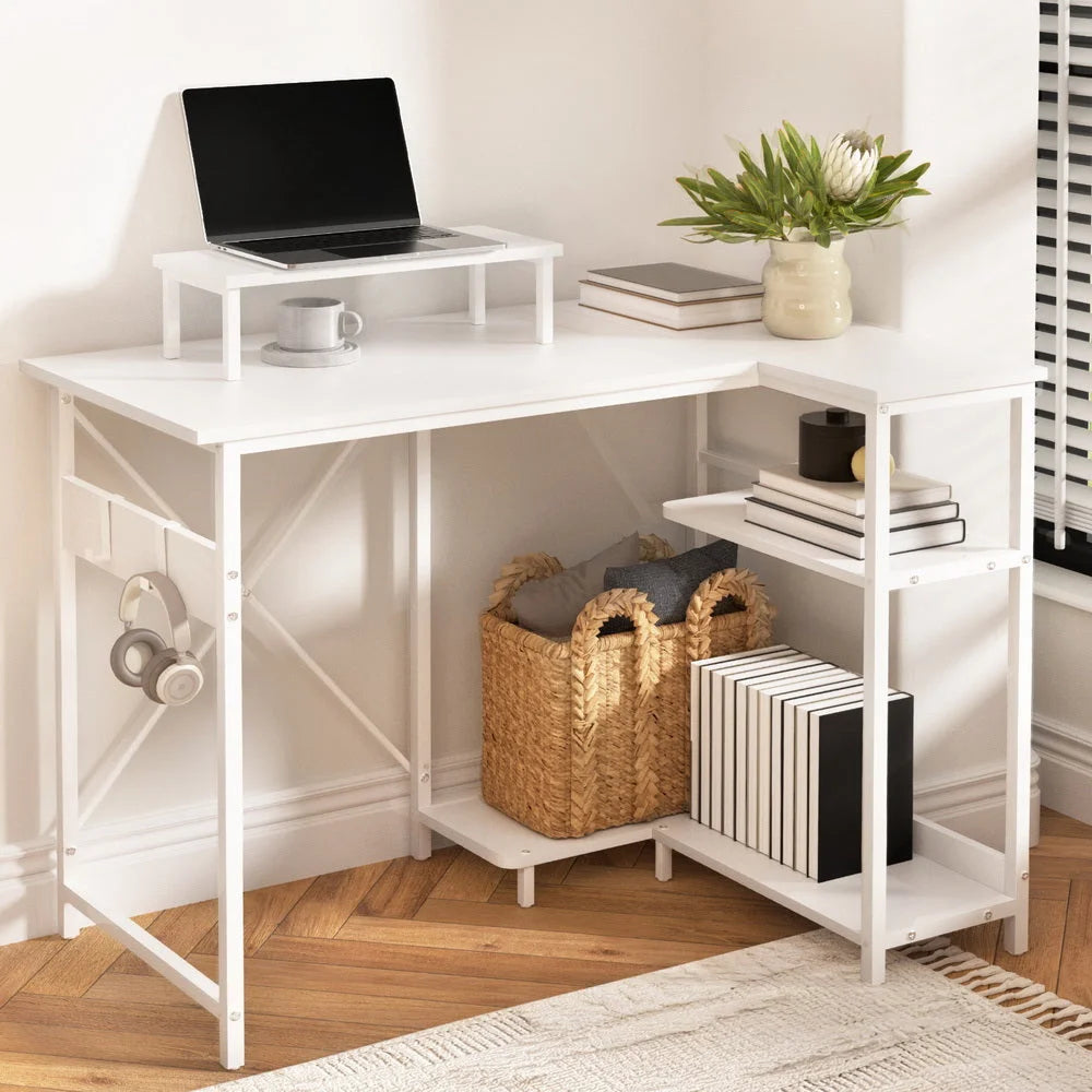 Artiss Computer Desk L-Shape Home Office Study Table Open