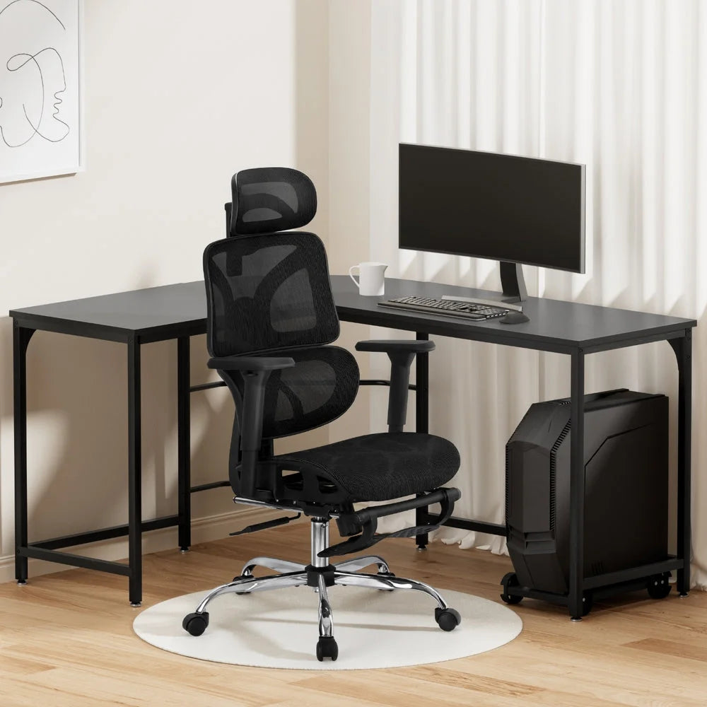 Artiss Computer Desk L-Shape Study Desks Ergonomic Office