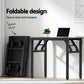 Computer Desk Mesh Office Chair Set Foldable Study