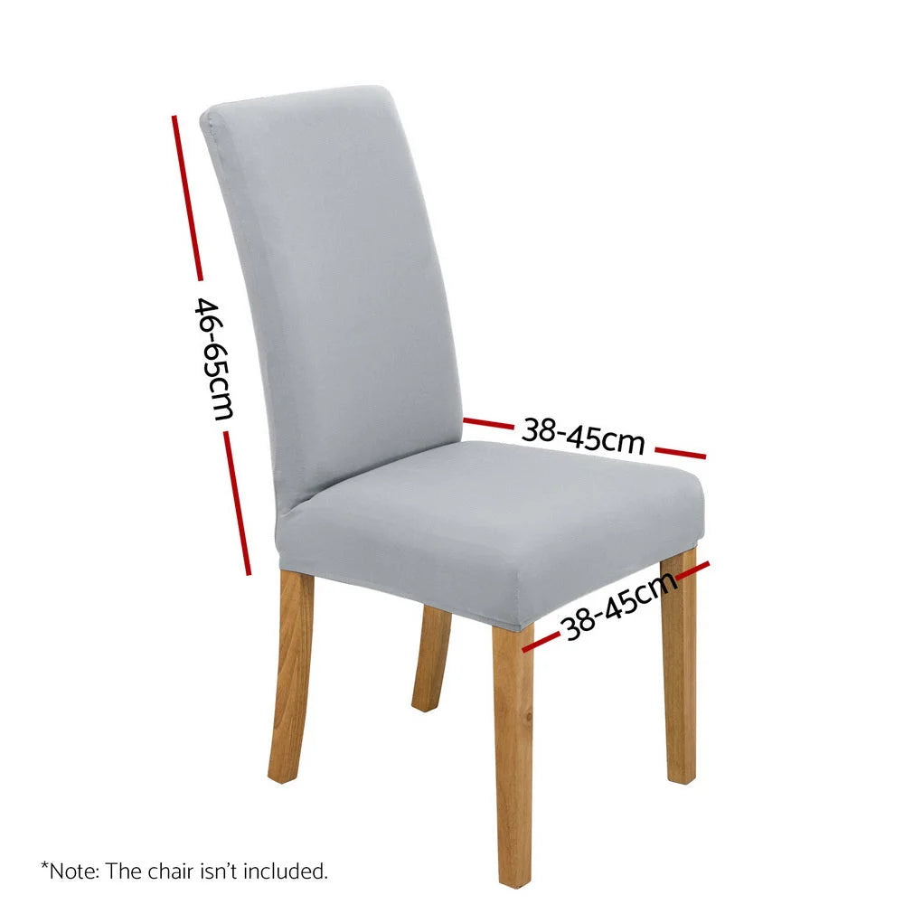Artiss Dining Chair Covers 4x Slipcovers Spandex Stretch